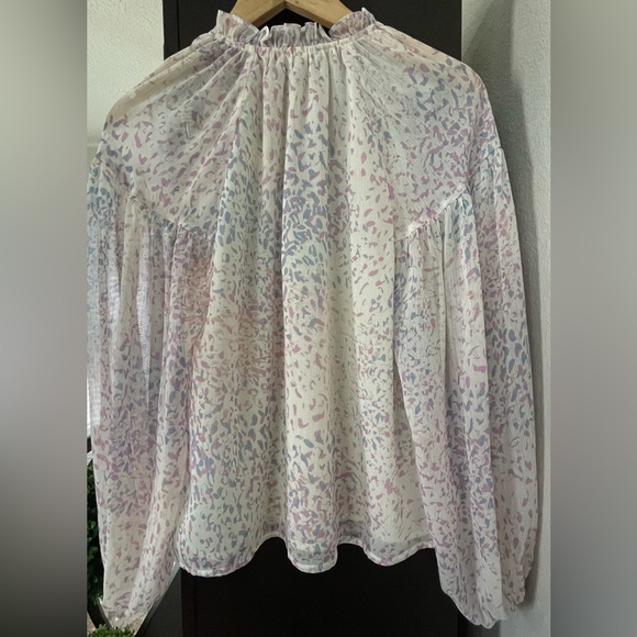 Express Women's Multicolor Blouse - Picture 4 of 9